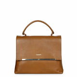 Favore Women Light Tan Leather Satchel Bags