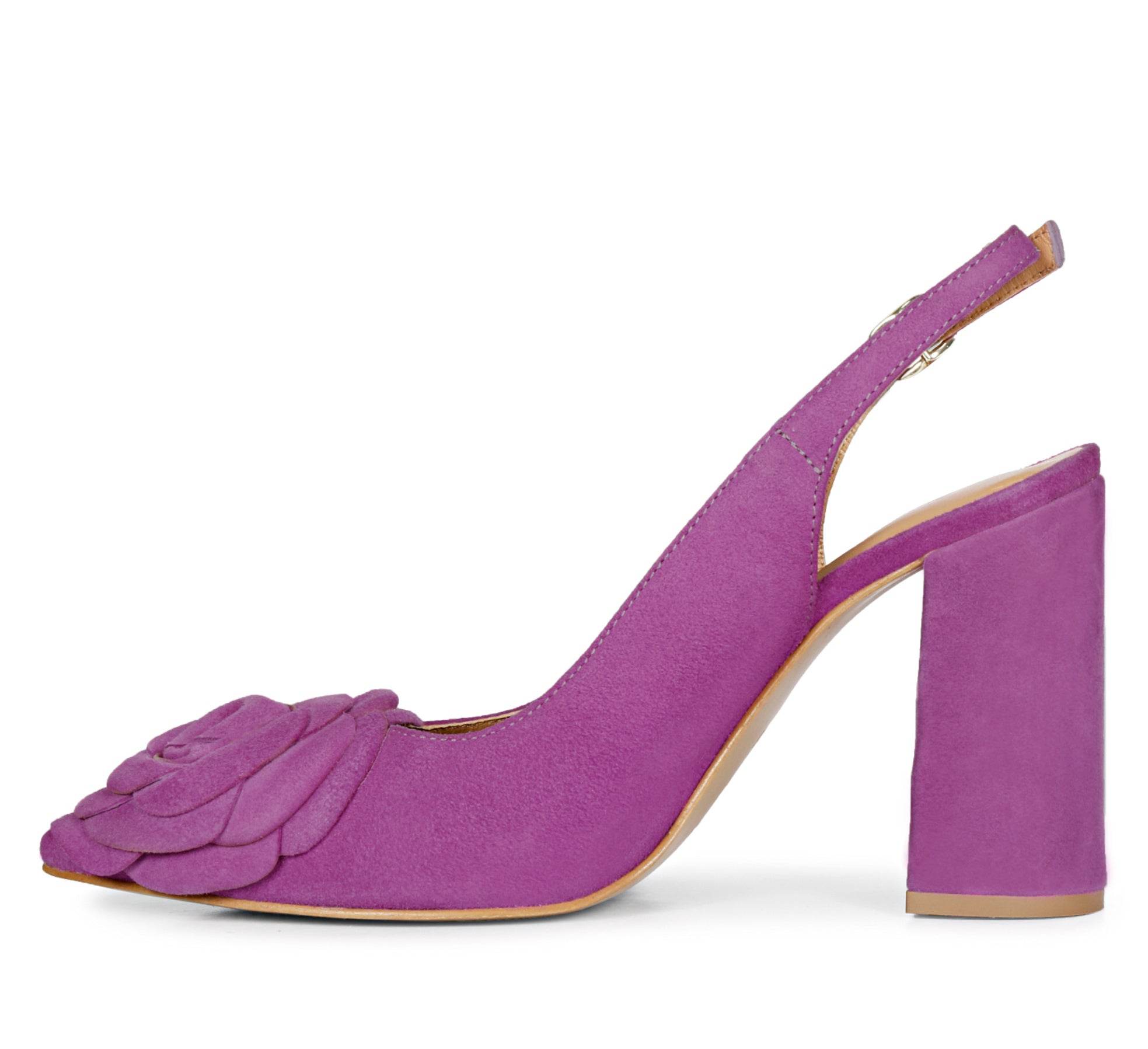 Nine West Astoria 9X9 Purple Block-Heel Pumps, Women's Fashion, Footwear,  Heels on Carousell