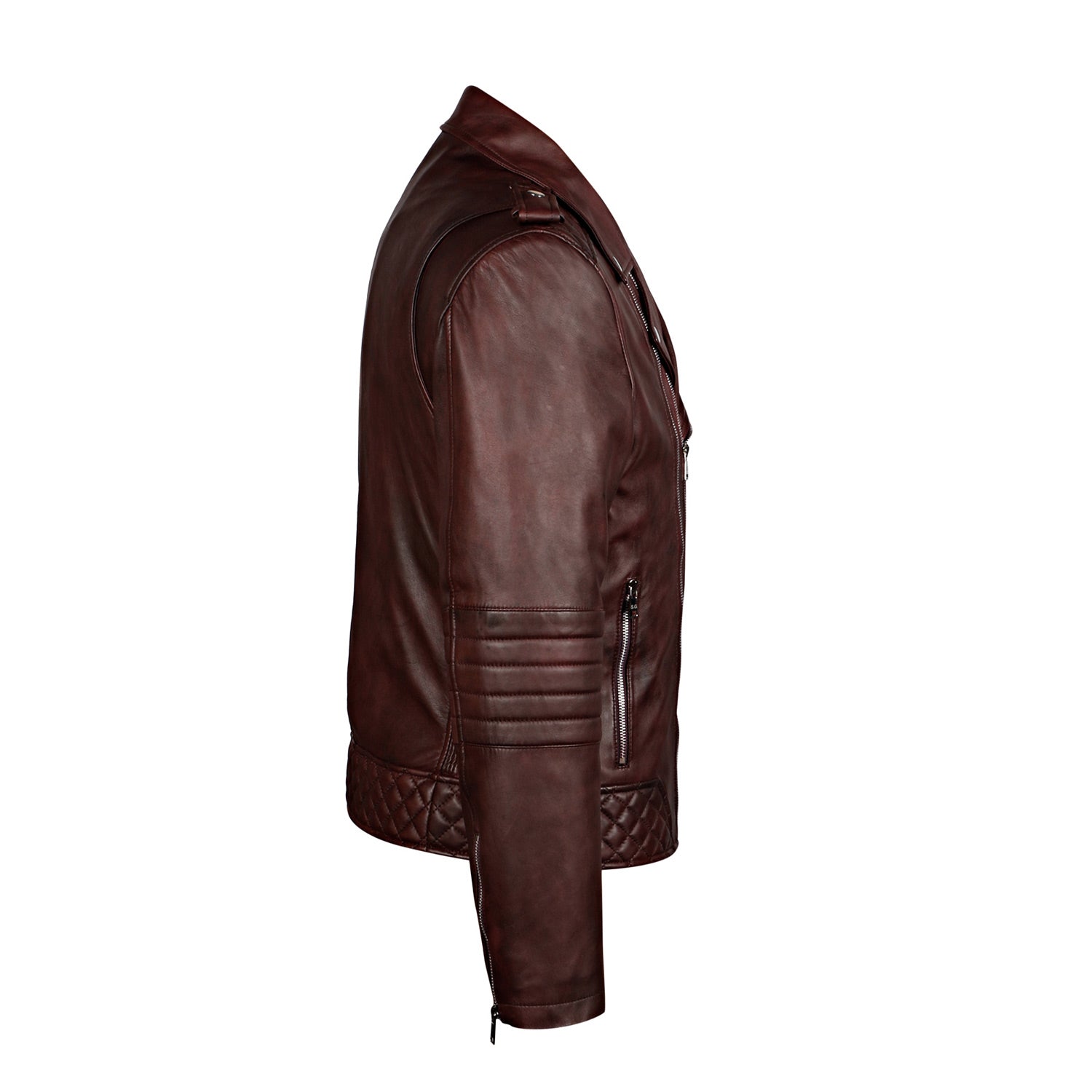 Buy Hoodes Men Pue Leather Jacket Vintage Boomber Casual Removal Hood Brown  Distressed (XS) at Amazon.in