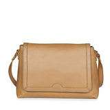 Favore Tan Leather Crossbody Sling Bags