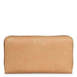 Favore Tan Leather Purse Clutches