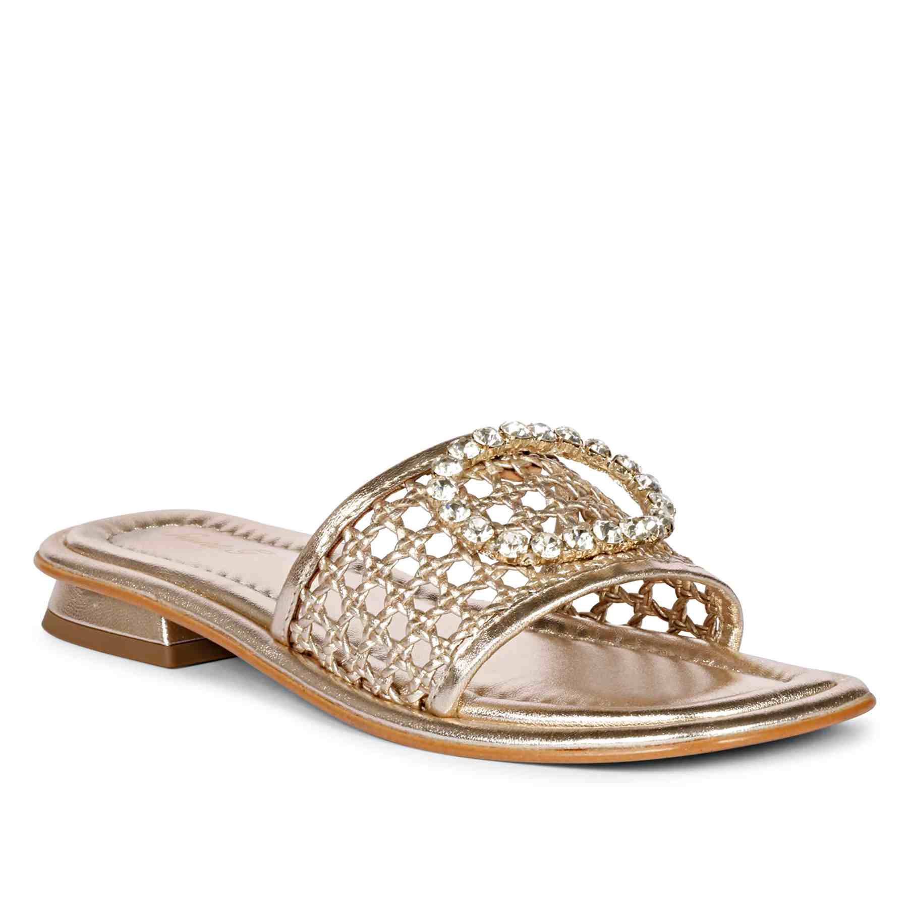 vodvob Women's Rhinestone Flat Sandals Slip on India | Ubuy