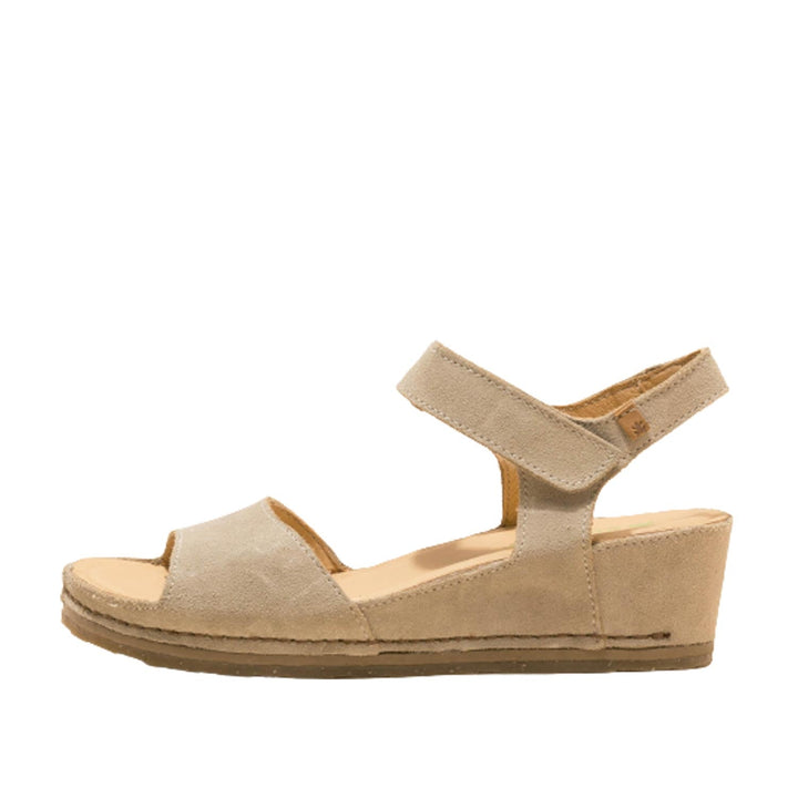 El Naturalista Piedra Embellished Leather Block Sandals with Buckle