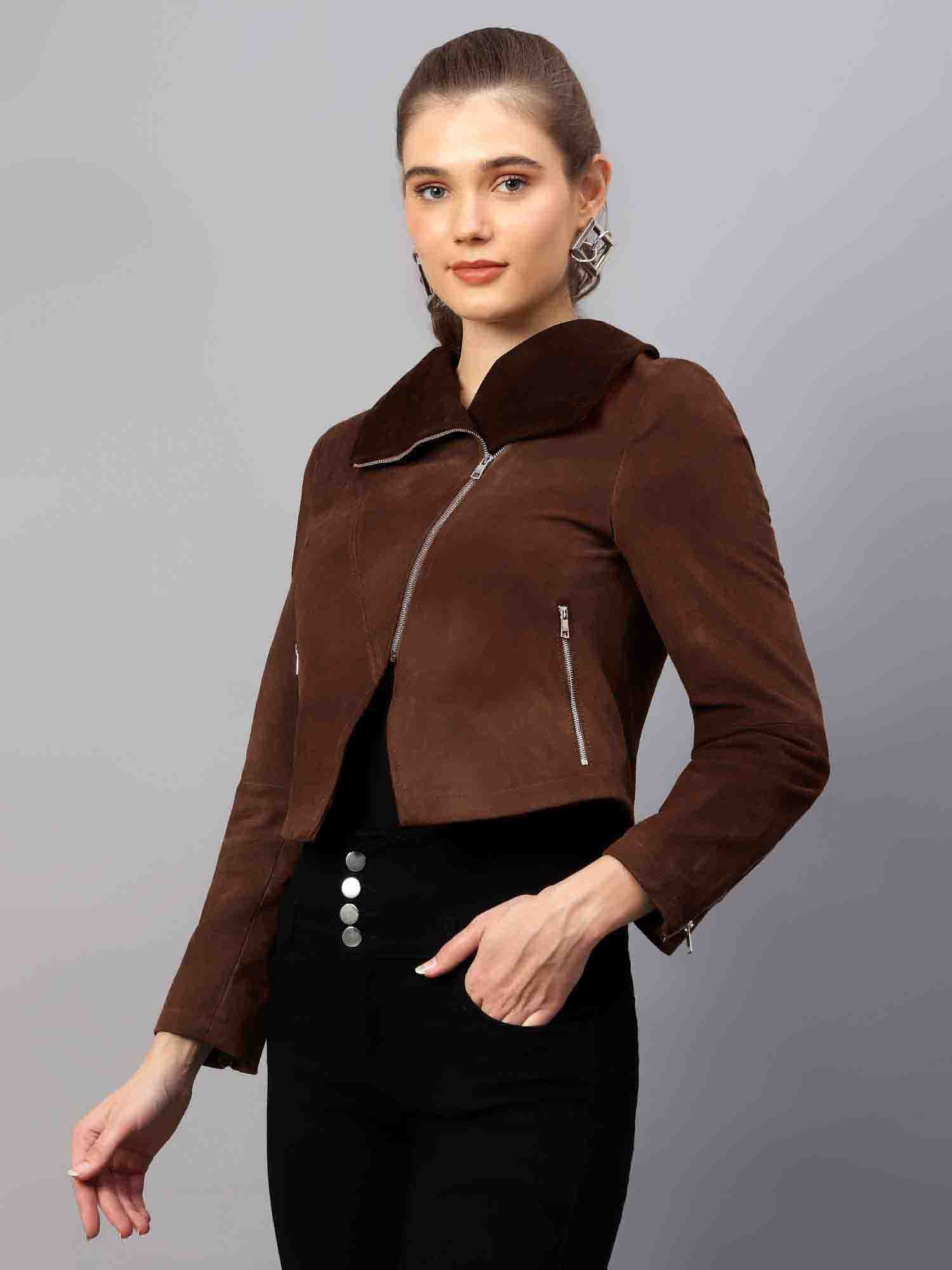 Women's Lambskin Bomber Jacket | Ladies Leather Bomber Jacket – Cockpit USA