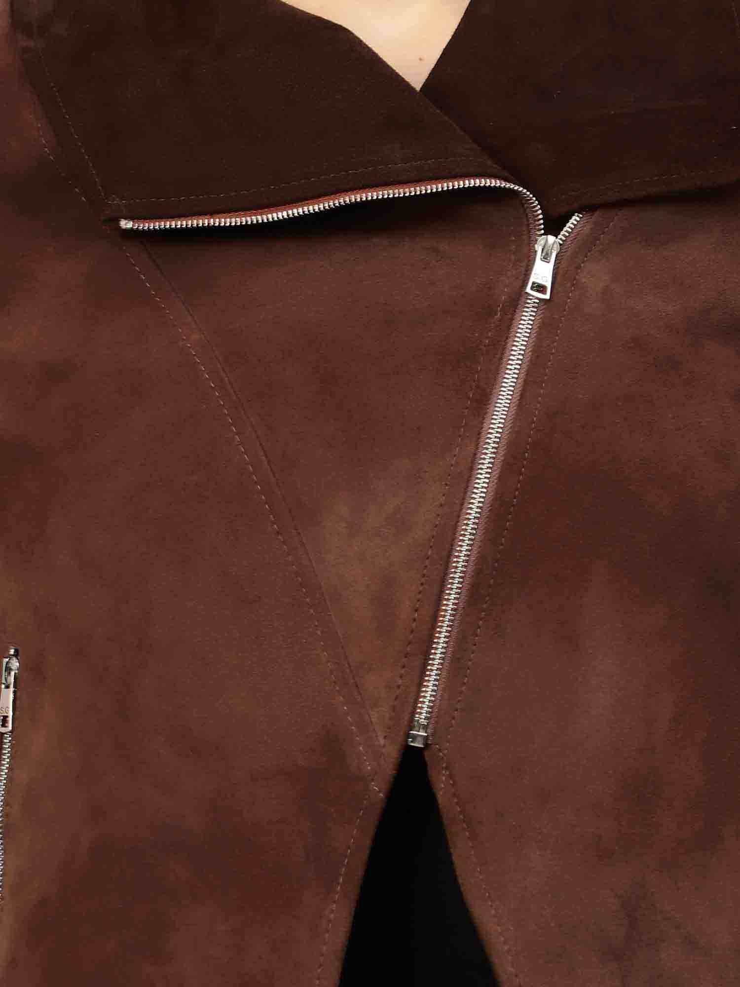 The Carter - Dk Brown or Black Naked Leather Bomber Jacket with Detach –  Golden Bear Sportswear