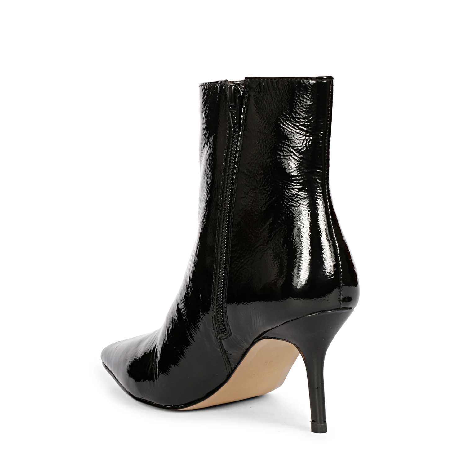 Black ankle boots clearance for women leather