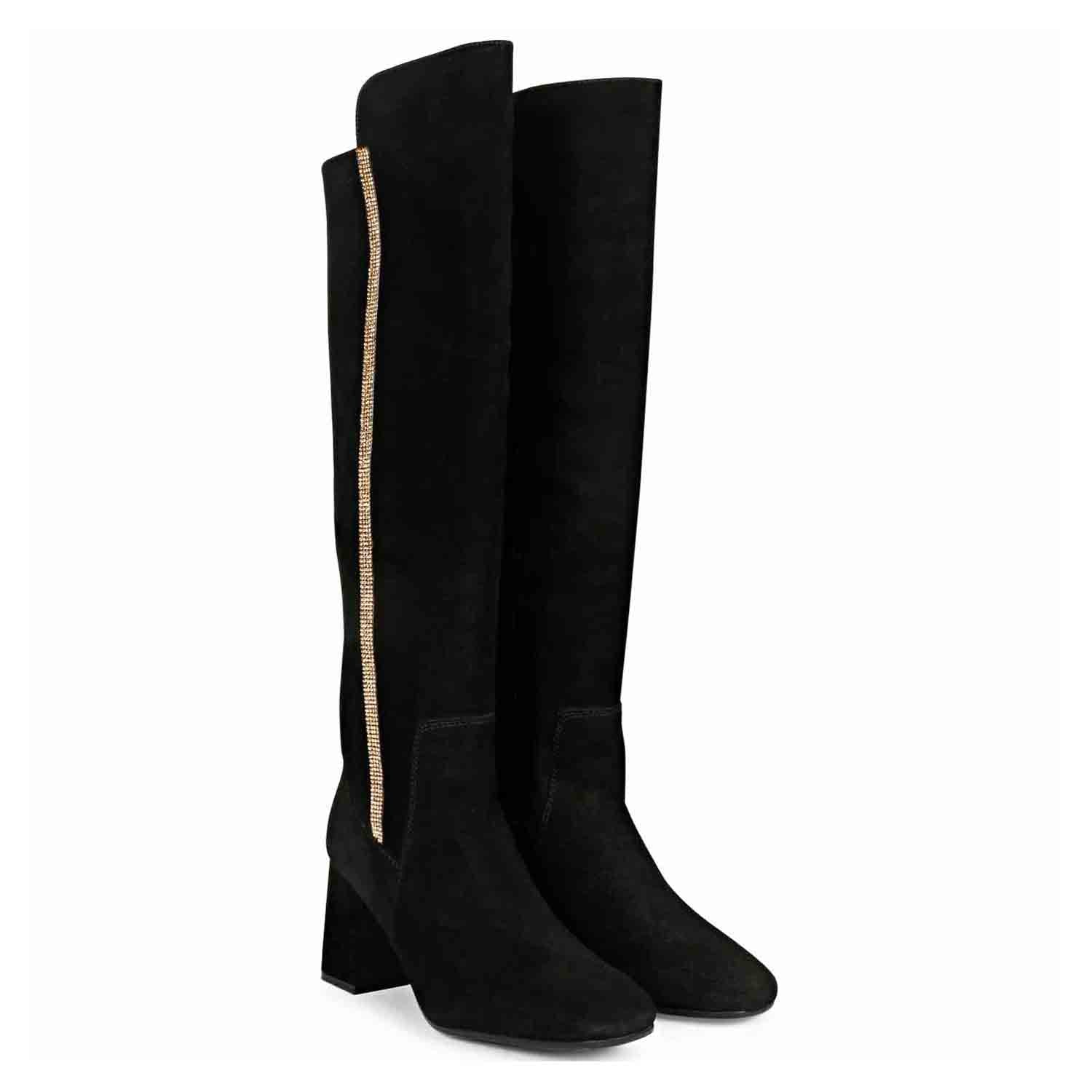 Buy knee length boots online india sales