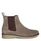 Saint Priscilla Charcoal Suede Ankle Boots