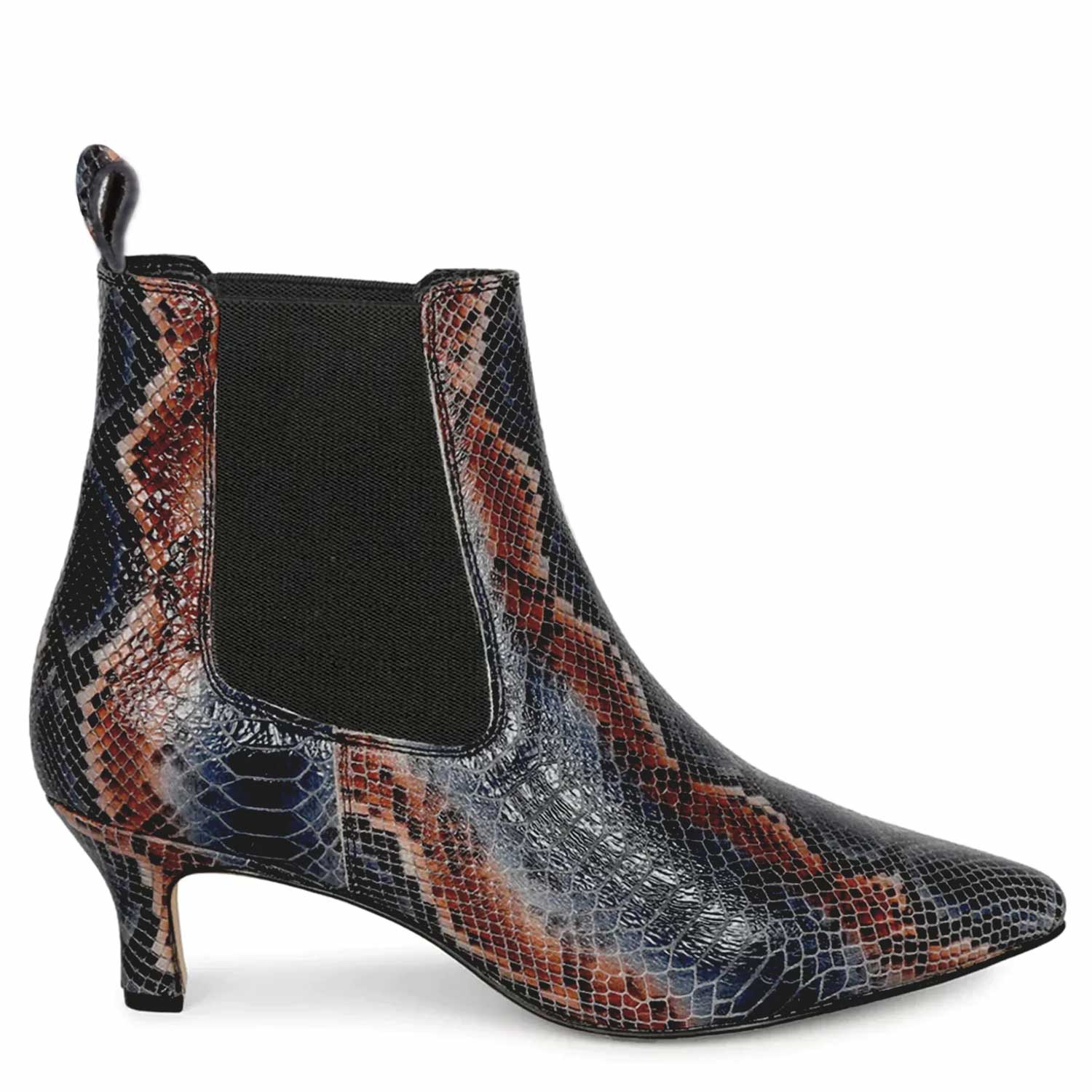 Chloe cheap snakeskin booties