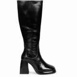 Saint Jolène Black Harrod Patent Leather Long Boots