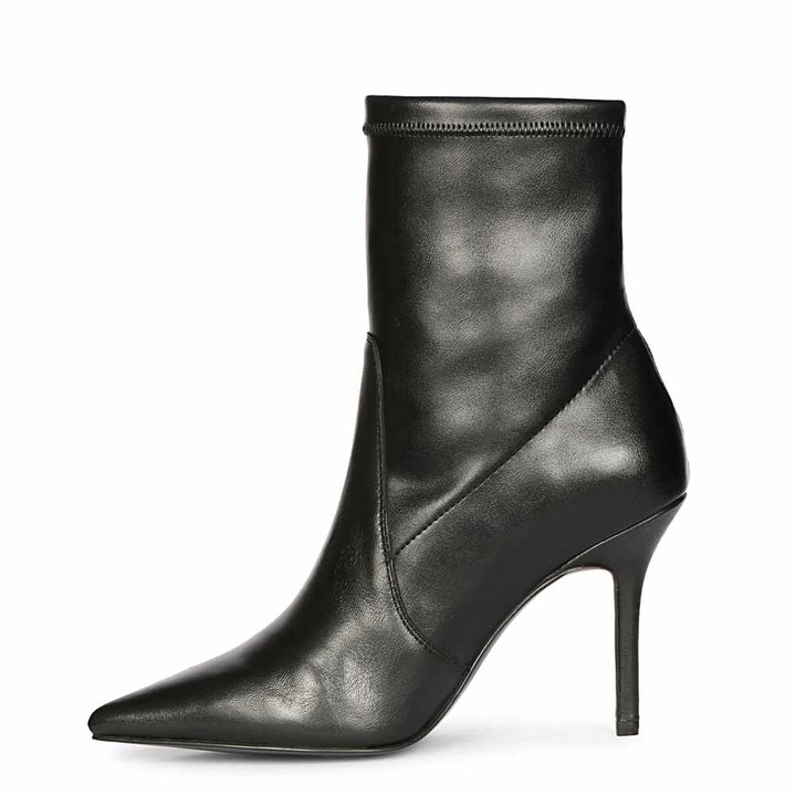 Saint Jaime Stretch Napa Leather Stiletto Heel Ankle Boots