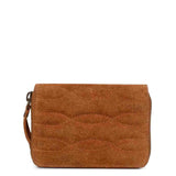 Favore Tan Leather Textured Purse