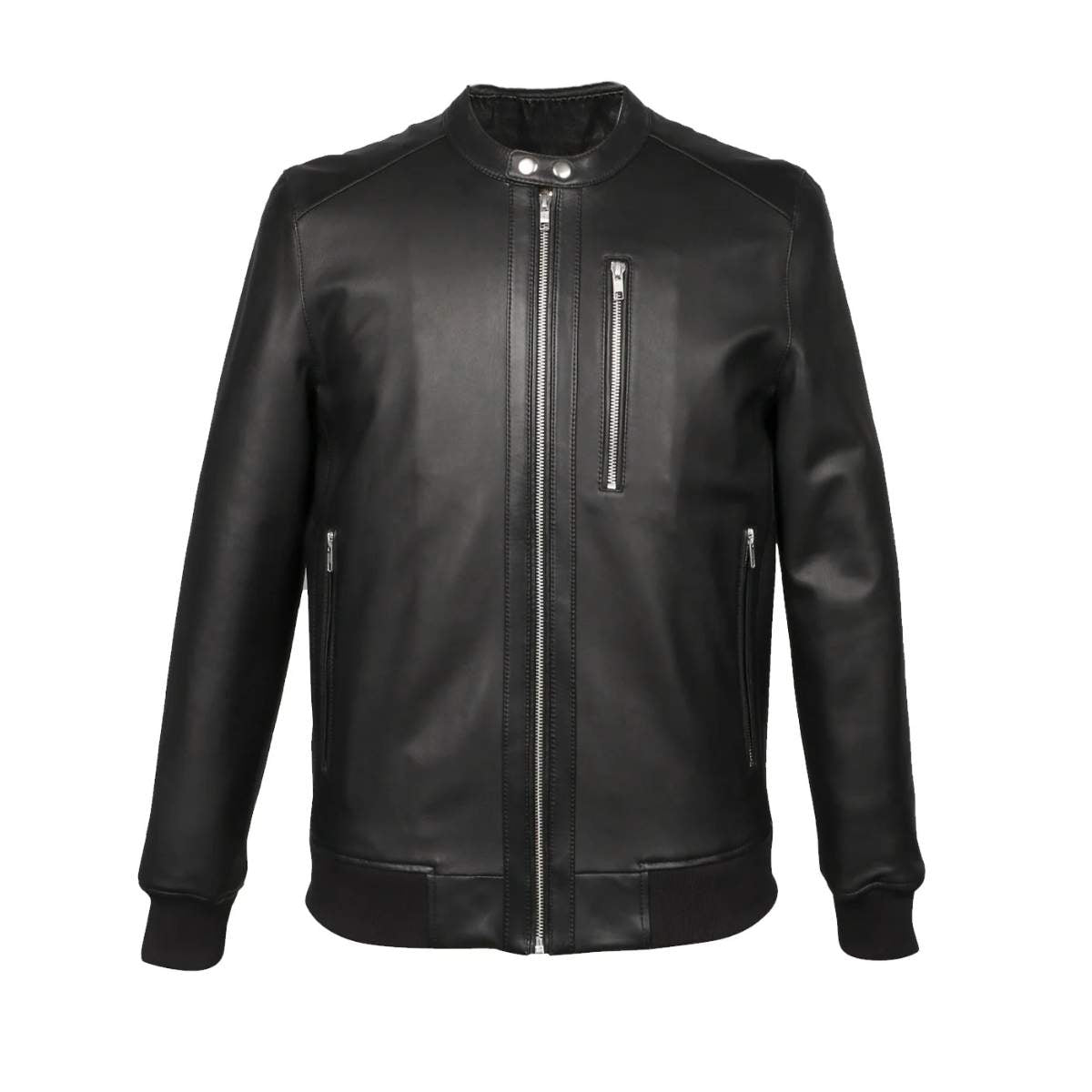 Men's Imitation Leather Bomber Jackets on Sale | Zalando IE
