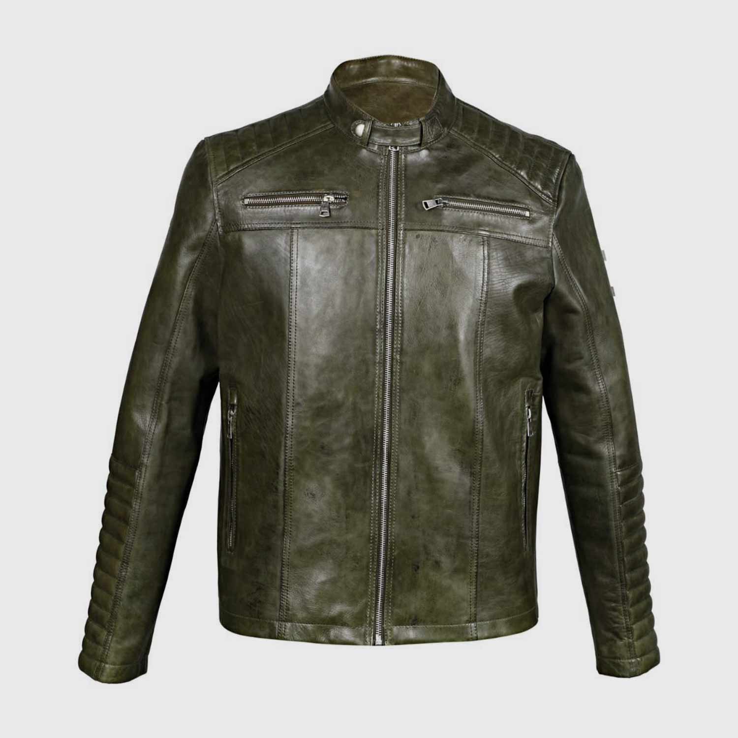 Buy Men's Green Croc Textured Motorcycle Biker Leather Jacket, Men's Green  Crocodile Embossed Print Leather Jacket, Men's Green Alligator Jacket  Online in India - Etsy