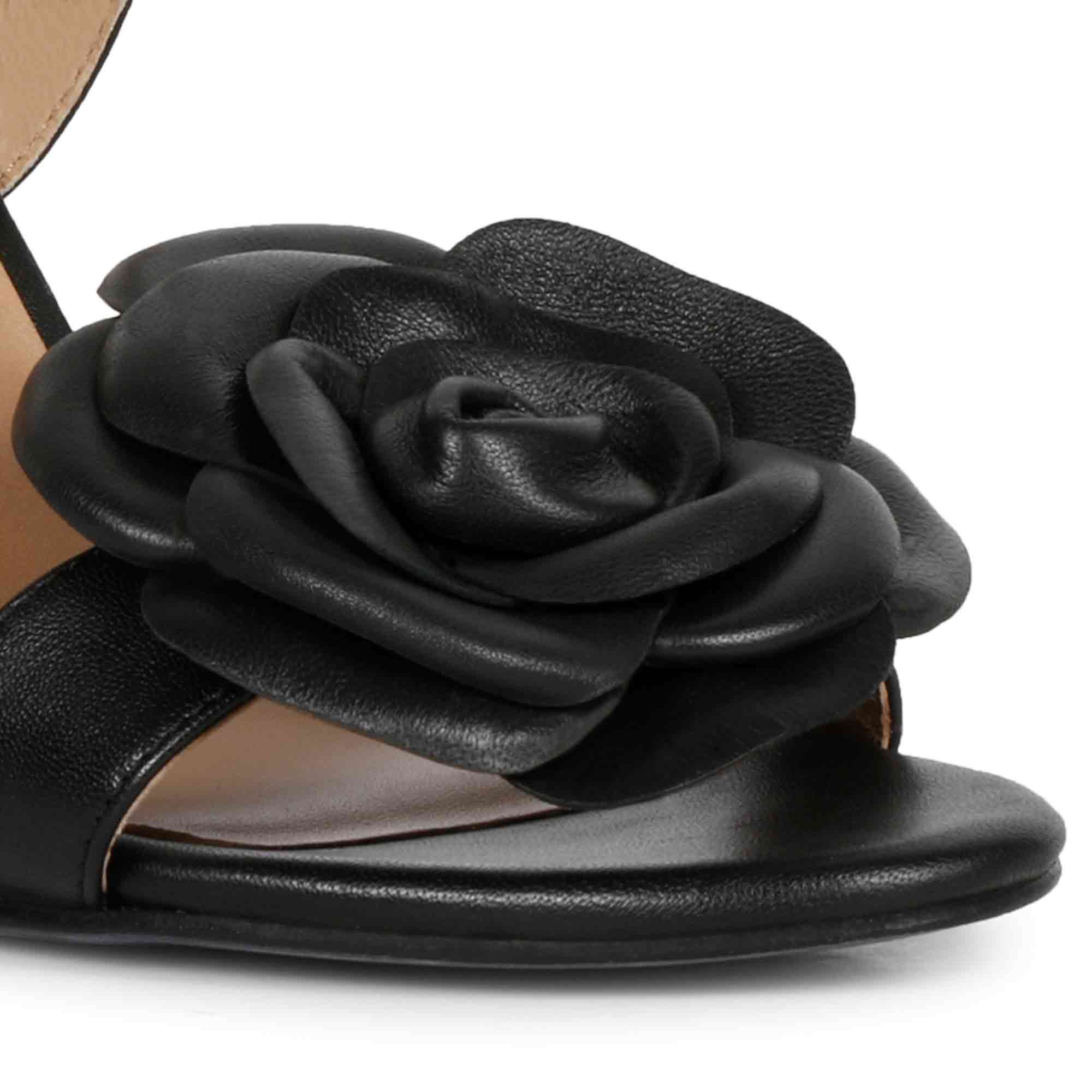 Chanel floral online sandals