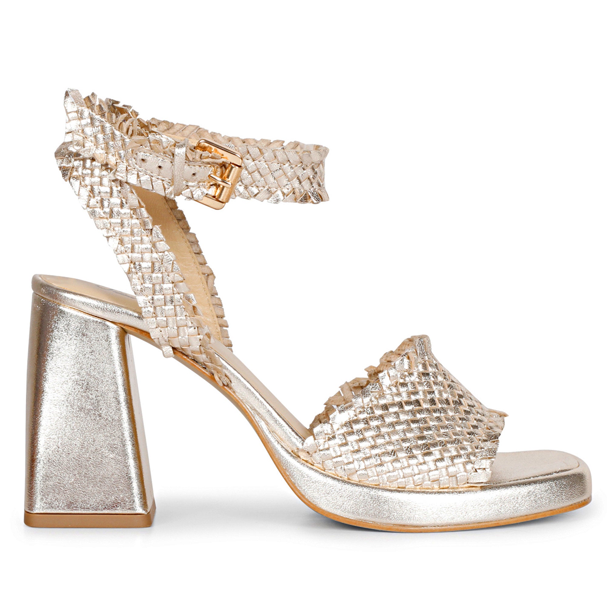 Buy Rose Gold Heeled Sandals for Women by Five By Inc.5 Online | Ajio.com