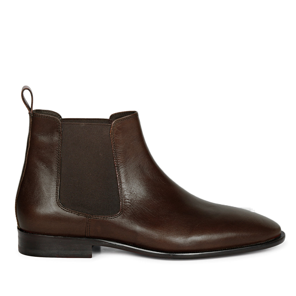 Saint Arlo Brown Leather Chelsea boot – SaintG India