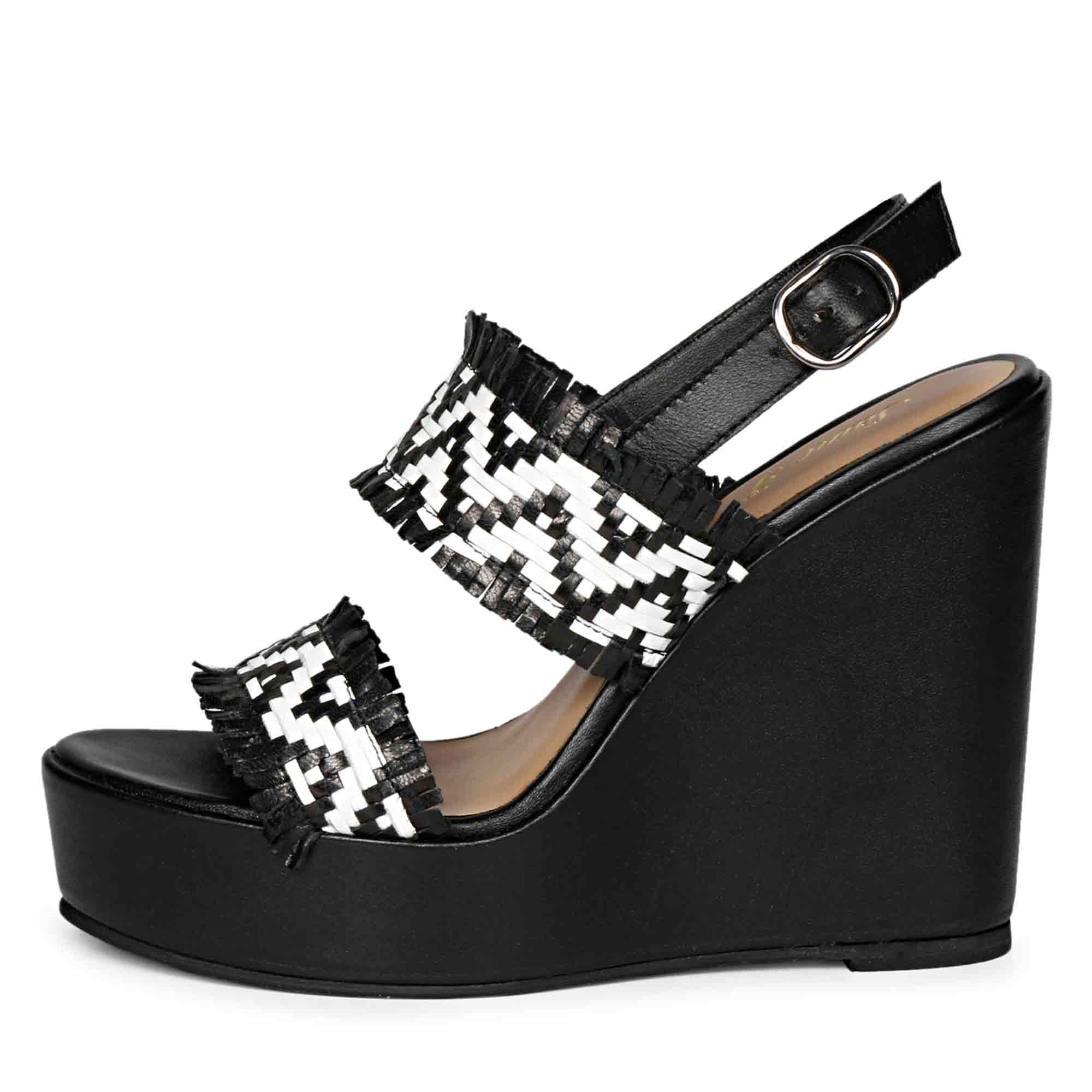 Platform wedge online heels