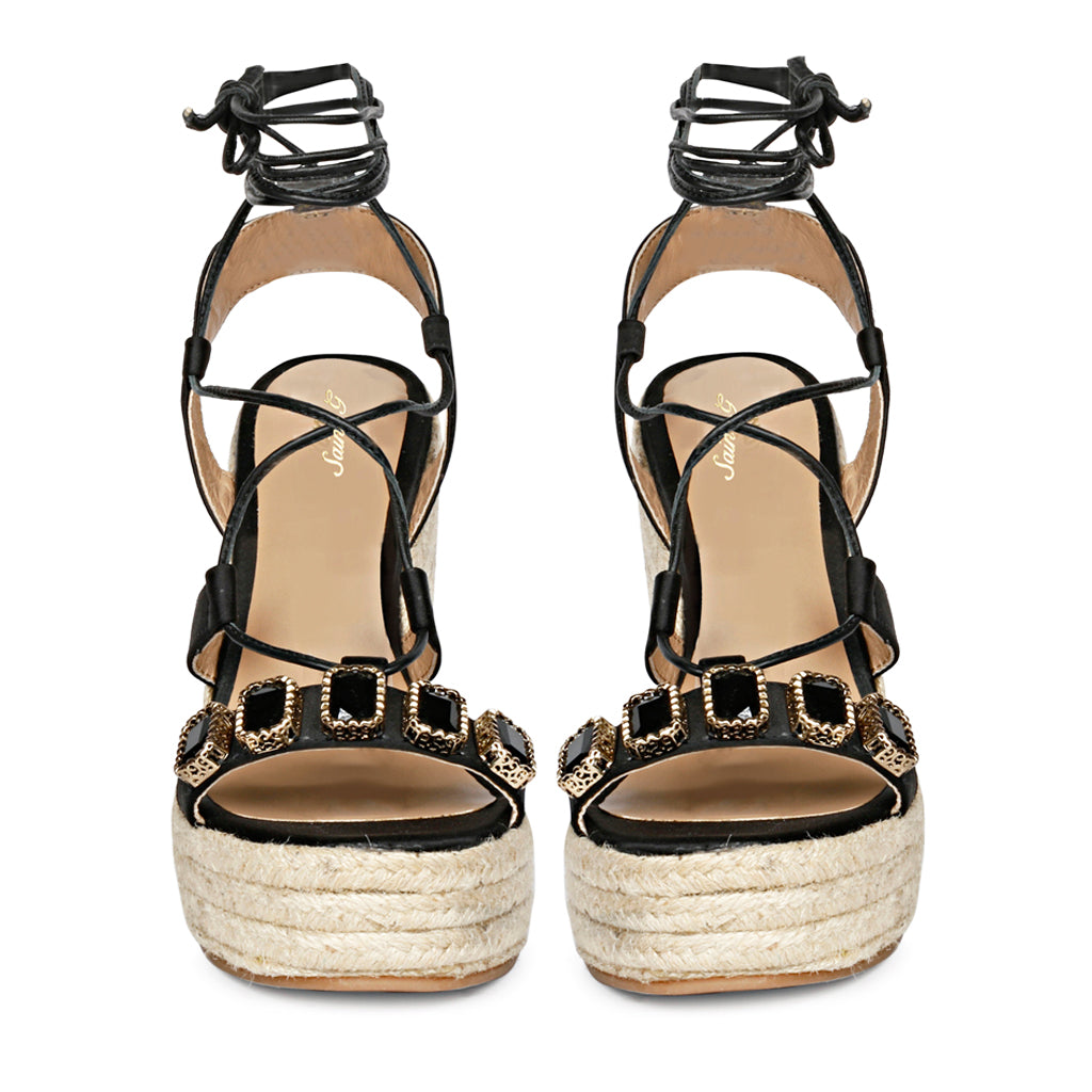 Buy Shoetopia Women Pink Stylish Printed Wedges Heels Sandal at Amazon.in