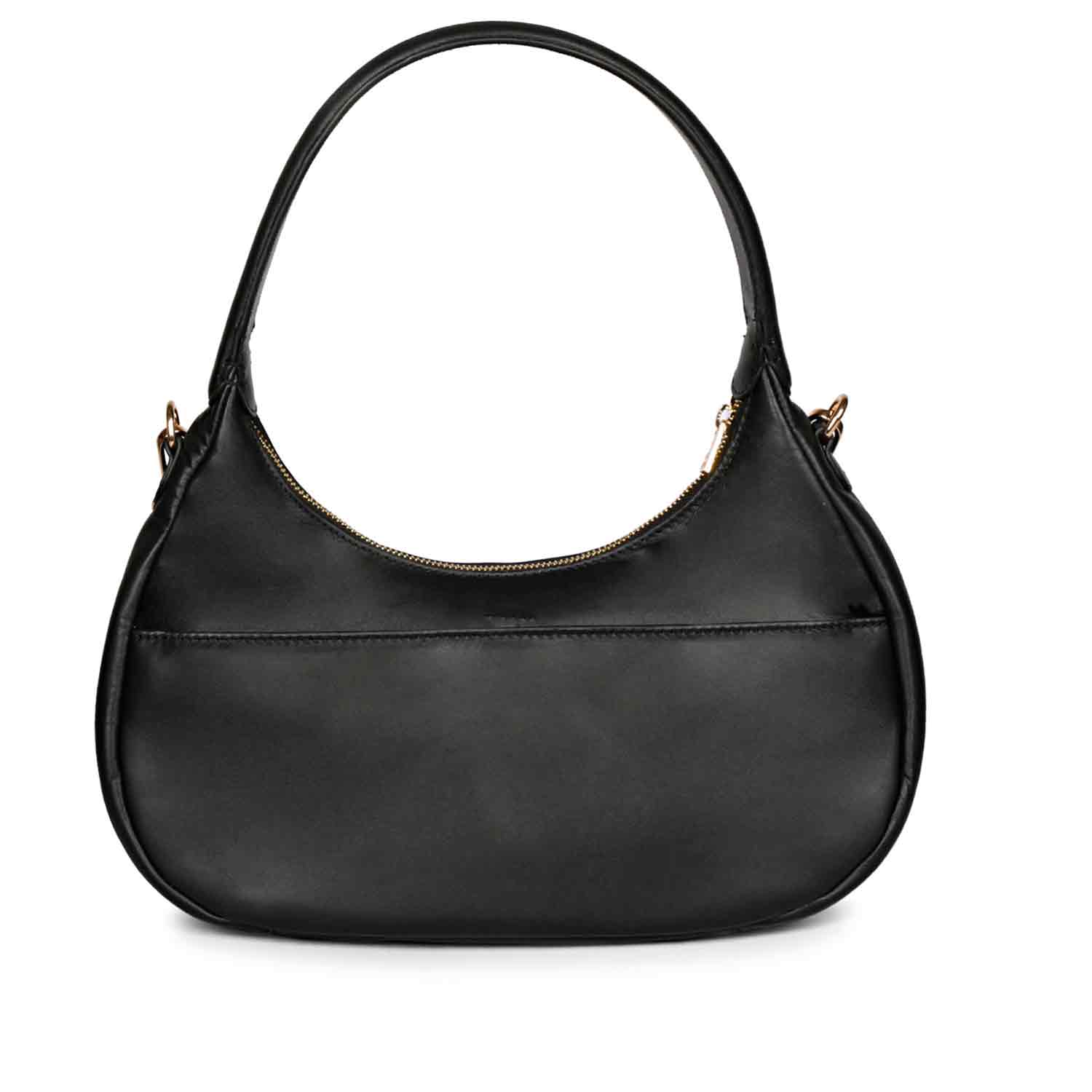 Black Stylish Leather Hobo Bags at best price in Kolkata | ID: 12860236048
